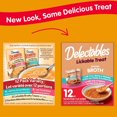 thumbnail image 2 of Delectables Friandises à Lécher en Bouillon Assortiment Lot de 12 pour Chats, 2 of 4