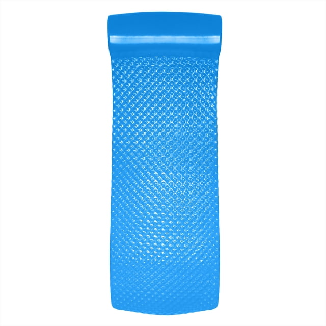 TRC Recreation Super Soft 2” Thick Swimming Pool Float Mat, Bahama Blue