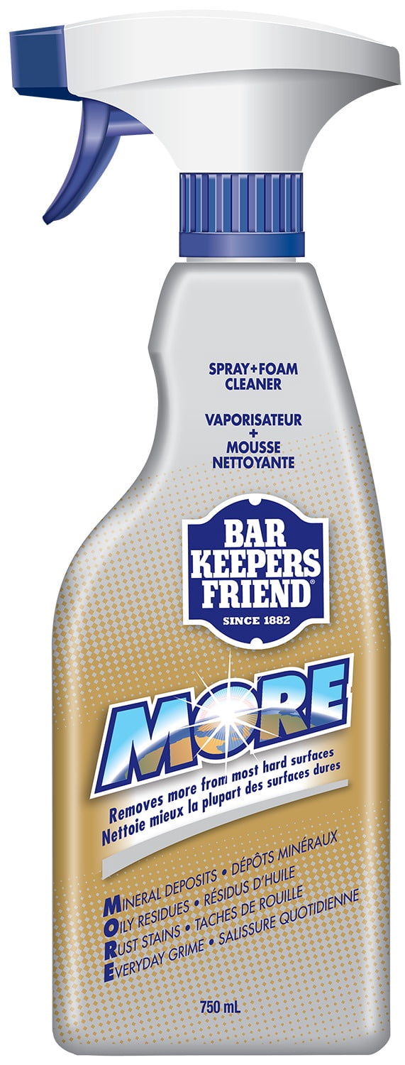 Nettoyant mousse et spray Bar Keeper's Friend MORE 750 ml