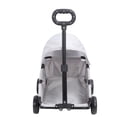 thumbnail image 2 of Foldable Pet  with Canopy, Waterproof 4 Wheels Dog  for Small Dogs and Cats, Portable Cat Strollers with Sun Shades, Adjustable Handle & Breathable Mesh, 2 of 7