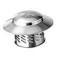 thumbnail image 3 of jifeng Chimney Raining Cap Ducting Pipe for Chimney Pots Outdoor Roof Vent Cap Outside 4, 3 of 9