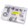thumbnail image 2 of Ensemble de 40/45 Pcs de Guides pour Cannes à Pêche, Anneaux et Embouts, Trousse de Réparation avec Boîte à Poissons, 45 Pcs, 2 of 9