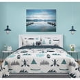 thumbnail image 1 of Safdie & Co. Quilt 3PC Set DQ Signature Print, 1 of 2