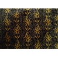 thumbnail image 4 of oneOone Cotton Silk Fabric Leaves Block Printed Craft Fabric BTY 42 Inch Wide, 4 of 4