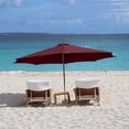 thumbnail image 3 of Dvkptbk 8.8ft Beach Umbrella for Sand, Outdoor Portable Patio Umbrella Replacement Canopy for 8 Ribs, 3 of 5