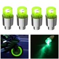 thumbnail image 1 of 4pcs Car Auto SUV Wheel Tire Tyre Air Valve Stem LED Light Caps Cover Accessories, 1 of 4