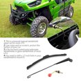 thumbnail image 4 of Windshield Wiper Blade, UTV Manual Hand Operated Windshield Wiper Blade Universal Replacement Kit, 4 of 8