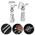 thumbnail image 4 of MYG Stainless Steel Manual Hand Mixer for Kitchen, Egg Beater, Dough Mixer, Baking Tool, Adjustable Speed, Easy to Clean, Compact Design for Home Use, 4 of 7