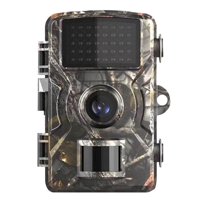 Miangastore Caméra de Jeu avec Vision Nocturne pour Usage Extérieur 12MP ABS Gris Foncé