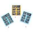 thumbnail image 2 of Brain Teaser Magic Educational Intellectual IQ Test Chinese Rings Metal Puzzles Brain Puzzles, 2 of 4