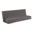 thumbnail image 1 of pdqouc Folding Sofa Cover Solid Color Futon Slipcover Polyester Elastic Fabric All Inclusive Cover for Kids, Soft Jacquard Fabric Small Checks, 1 of 8