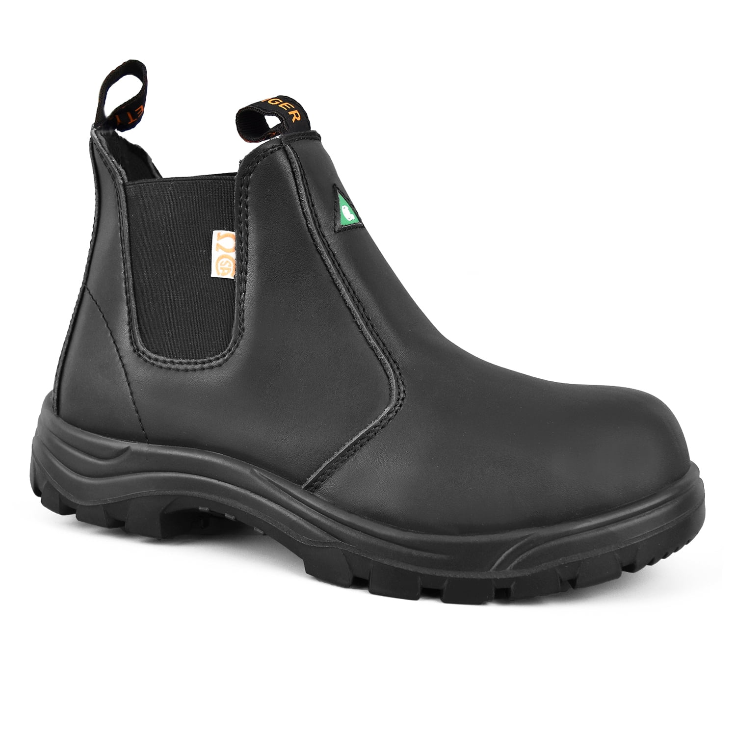 Tiger Safety Bottes de Travail pour Hommes Embout en Acier Cuir 5925