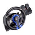 thumbnail image 1 of Volant de course Flashfire Super Manic et pédales pour PC et Nintendo Switch, Bleu., 1 of 11