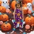 thumbnail image 2 of 2025 Barboteuse pour Tout-Petits Imprimés Combinaison Sans Manches Robe Tenues Florales Pantalons, 2 of 5