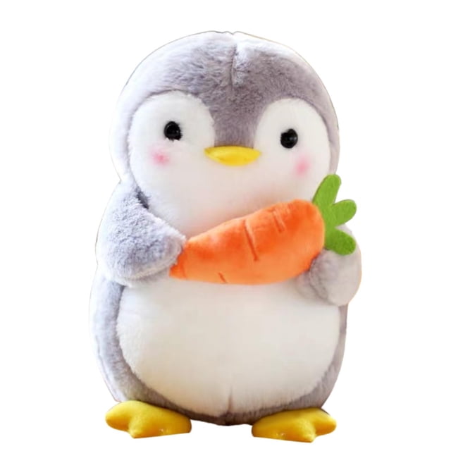 Adorable Poupée Pingouin Jouet pour Enfants Doux Câlin Compagnon en Peluche