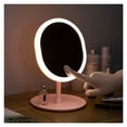 thumbnail image 1 of Makeup Mirror LED Vanity Mirrors Three Lights Cosmetic Miroir With Touch Stand Mirror Adjustable Lighted Make Up Desk Mirrors ,Widely Use, 1 of 7