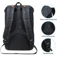 thumbnail image 5 of KAUKKO Laptop Outdoor Backpack, Traveling Rucksack Fits 15.6 Inch Laptop(5-12-BLACK), 5 of 5