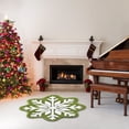 thumbnail image 4 of Bathroom Rugs, Snowflakes Rug Winter Snowflake Doormat Snowflake Welcome Mat Cute Christmas Decorative Non-Slip Washable Door Mats For Indoor Outdoor Entrance Home Bathroom, Bedroom Mats, 4 of 6