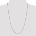 thumbnail image 2 of 925 Sterling Silver 1.65mm Elongated Box Chain 20 Inch, 2 of 5