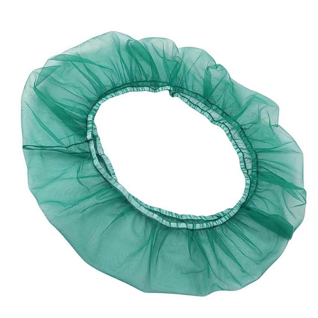Birdcage Cover Mesh Elastic Opening Airy Seed Catcher Skirt Soft Ventilated Washable Reusable Netting Guard Protector Green L
