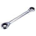 thumbnail image 1 of Unique Bargains Double Box End Ratcheting Wrench (17x19mm) Metric 72 Teeth 12 Point Ratchet Spanner Tools, CR-V, 1 of 5