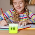 thumbnail image 3 of Covered Pencil Sharpener for Crafting and School Use Compact Handheld Hole Sharpener for Children Adults Students and Families, 3 of 4