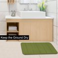 thumbnail image 2 of Unique Bargains Tapis de Sol de Bain Antidérapant en Mousse Mémoire Absorbant,, 2 of 8