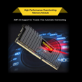 thumbnail image 2 of Vengeance LPX 8GB DDR4 3600MHz 3200MHz 2666MHz 1.35V Desktop Memory XMP2.0 Black 2PCS 8G 2666 MHz, 2 of 5