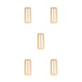 thumbnail image 3 of ZLight Weight Belt Slide Keeper Dive Fittings Holder Buckles Small Aluminum Scuba Diving Webbing Harness Retainer Tool Golden 5Set, 3 of 6