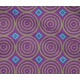 thumbnail image 4 of oneOone Cotton Flex Fabric Diamond & Circle Block Print Fabric BTY 40 Inch Wide, 4 of 4