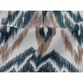 thumbnail image 4 of oneOone Viscose Jersey Fabric Ogee Ikat Printed Craft Fabric BTY 60 Inch Wide, 4 of 5