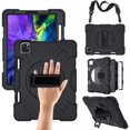 thumbnail image 1 of MesaSe Case for iPad 11-Inch (iPad Pro 3th Generation 2020)  Heavy Duty Shockproof Protective Rugged Case with Pencil Holder  Hand Strap  Kickstand  Shoulder Strap, 1 of 9