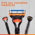 thumbnail image 4 of Gillette Fusion5 Razor Refills for Men Razor Cartridges, Lubrication Strip, Precision Trimmer for Men, 5-Blade Razor Blades for Close Shave 8ct, 4 of 14