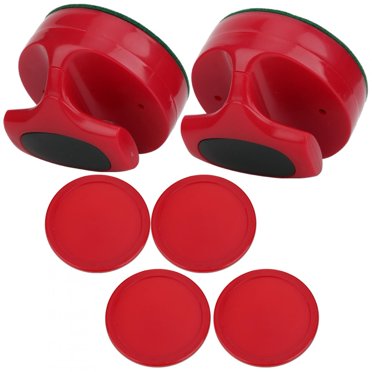 Rondelles de Hockey de Table, Ensemble de Poussoirs et Rondelles en ABS Accessoires Confortables pour Tables de Jeu Durables pour la Protection