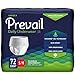 thumbnail image 3 of Prevail Daily Protective Underwear, Unisex Disposable Adult Diaper, Maximum Absorbency, Small/Medium, 72 Count (4 Packs of 18), 3 of 4