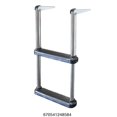 thumbnail image 1 of Telescoping 2 Step Drop Ladder, 1 of 1