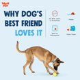 thumbnail image 3 of WEST PAW Zogoflex Limited Edition Toppl Treat Dispensing Dog Toy Puzzle - Interactive Chew Toys for Dogs - Dog Toy for Moderate Chewers Fetch Catch - Holds Kibble Treats Large 4"" Mint, 3 of 5