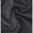 thumbnail image 1 of Soimoi Gray polyester Crepe Fabric Fleur_de_lis Damask Printed Fabric 1 Yard 42 Inch Wide, 1 of 6