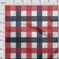 thumbnail image 2 of oneOone Silk Tabby Grayish Blue Fabric Gingham Check Sewing Craft Projects Fabric Prints By Yard 42 Inches Wide, 2 of 4