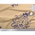 thumbnail image 3 of Soimoi polyester Crepe Fabric Ogee Damask Print Fabric by Yard 52 Inch Wide, 3 of 5