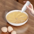 thumbnail image 4 of Hand Frother For Coffee With Oval Whisk 21 cm Plastic Milk Frother Maker Requires 2 AA Batteries, 4 of 8