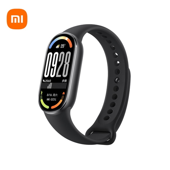 Xiaomi Smart Band 10,1.72" Amoled Display | Up to 21-day long-lasting battery life |150+ sports modes | BT 5.4 |Water-resistant to 50 | Record and predict women's menstrual cycles
