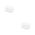 thumbnail image 4 of relayinert Drawer Storage Box Stationery Multi-purpose Cosmetics Sundries Organizer Tray Home Bedroom Kitchen School Classroom Medium Small 2Set, 4 of 6