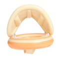 thumbnail image 4 of Lipstore Baby Pool Float with Canopy Swim Ring for Children Beginner Swimmers Infants Orange, 4 of 8