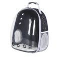 thumbnail image 2 of Pet Carrier Backpack, Transparent Window Large Space Cat Backpack Carrier Breathable  for Dogs for Walking Black,Yellow, 2 of 8