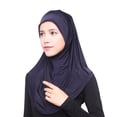 thumbnail image 1 of Muslim Women Inner Hijab Headscarf Cap Islamic Full Cover Islamic Hat, 1 of 9