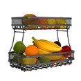 thumbnail image 1 of Amdohai 2 Tier Fruit Storage Basket Kitchen Countertop Organizer with Bold Carbon, 1 of 9