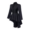 thumbnail image 4 of Vêtements Gothiques à Manches Longues pour Femmes Vêtements Gothiques pour Femmes Robe Médiévale Femme Queue-de-Pie Blanche Veste Rétro pour Mignons Vêtements Gothiques Vêtements Gothiques pour Hommes Formel et Spectacles Robe Médiévale pour Femmes, 4 of 7