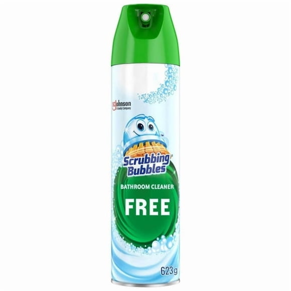 Scrubbing Bubbles® Free Bathroom Cleaner, Attacks Soap Scum on Tubs, Shower Walls and More, 623g, 623g