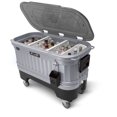 thumbnail image 4 of Glacière Igloo Party Bar™ de 125 pintes sur roulettes, grise, 118 litres, 4 of 9